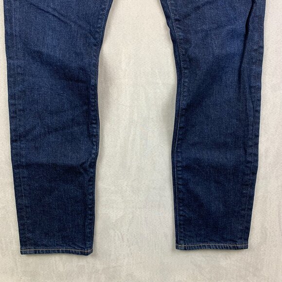 J Crew Mens Pants 31 Blue Jeans 484 Stretch Slim Tapered Japanese Denim 31x30 - Picture 3 of 14